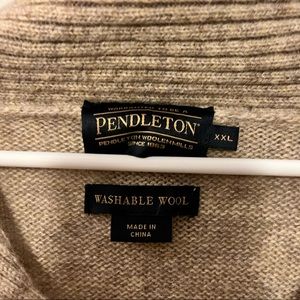 100% Wool Pendleton Gray Sweater